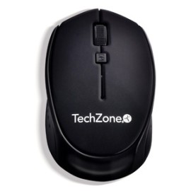 Mouse Inalámbrico TechZone TZ19MOU01 Negro USB