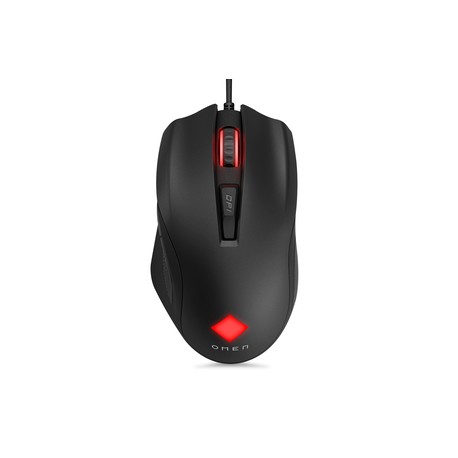 Mouse Gamer Alámbrico Hp Omen Vector / Negro con rojo / USB