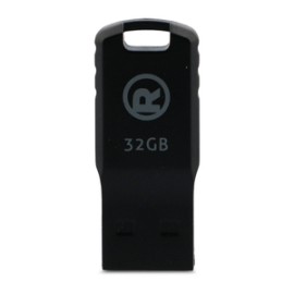 Memoria USB RadioShack 4401112 / 32 gb / Negro