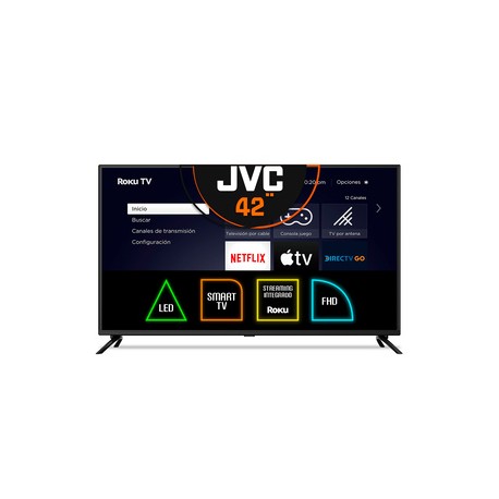 Pantalla JVC Smart Roku TV SI42FR 42 pulg. Led FHD