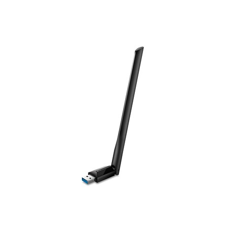 Adaptador WiFi USB Inalámbrico TP Link Archer T3U Plus AC1300 / Negro